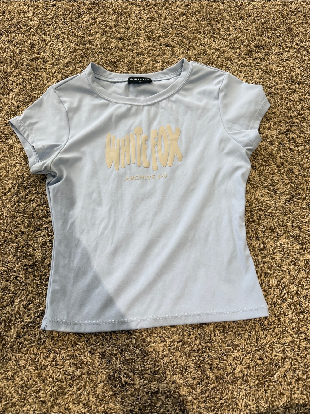 White fox tee